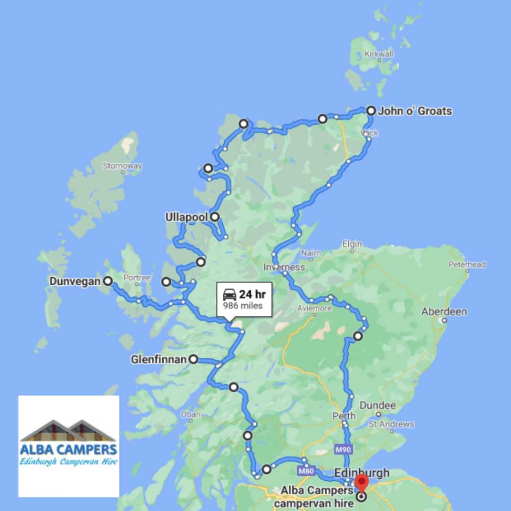 North Coast 500 Guide and Route Planning, NC500