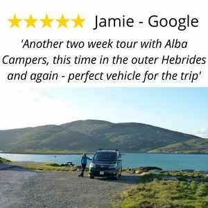Alba Campers 5 Star Review, camper vans