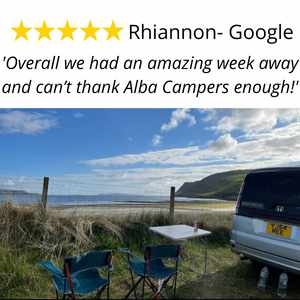 Alba Campers 5 Star Review, nc500