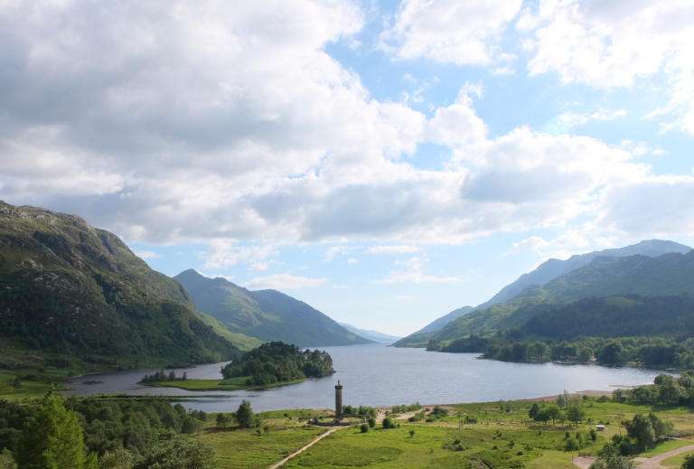 Top Campervan places to visit Scotland, glenfinnan