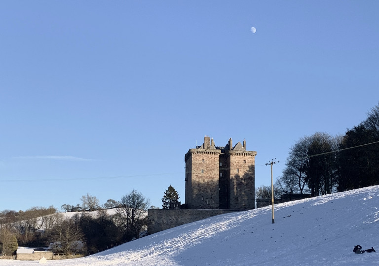 Borthwick Castle, Walks in Midlothian